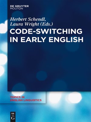 cover image of Code-Switching in Early English